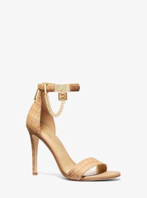 michael kors shoes women hamilton|Michael Kors crocodile sandals.